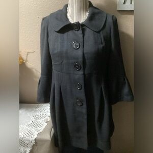 BCX LONG BLACK JACKET SIZE M